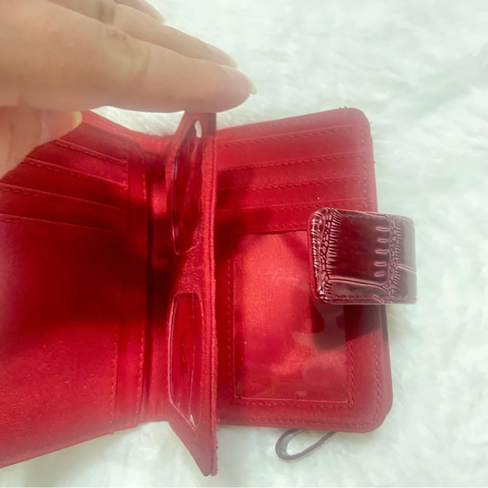 Sag Harbor Red and Tan Wallet